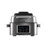 Freidora De Aire Con Grill Peabody 6 Lts 1600 Watts Afg01ix Color Plateado