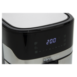 FREIDORA ELECTRICA DE AIRE KANJIHOME KJHAF1701 SIN ACEITE 6.5 L NEGRA