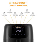 Freidora De Aire Atma Panel Digital 6 Programas 6.5 Litros