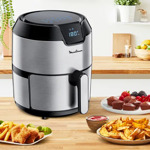 Freidora De Aire Moulinex Easy Fry Deluxe 4.2 Litros Inox