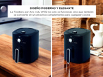 Freidora de Aire Winco W132 4.2 Litros Negra 