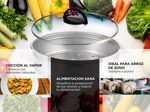 Olla Arrocera Gadnic RM1000 Vaporera Antiadherente 700w
