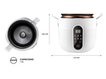 Arrocera Electrica Riceron Gadnic Olla Eléctrica Vaporera Multi Función 1.5L