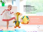 Juguete de Pato Bailarín Gadnic Peluche Luminoso