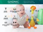Juguete de Pato Bailarín Gadnic Peluche Luminoso