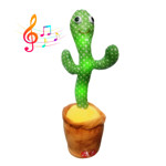 Peluche de Cactus Bailarín Gadnic Juguete Educativo Canta Graba