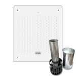 Calefactor Calden 3000 kcal Frente Blanco Gas Natural Tiro Balanceado