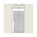 CALEFACTOR CTZ LINEA PESADA  - 2500 CAL (NO INCLUYE ACCESORIO)