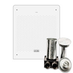 Calefactor Calden 3000 kcal Frente Blanco Gas Natural Tiro Balanceado U