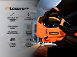Sierra Caladora Lusqtoff 710W 3000rpm Guia Vel Variable  SCL710-8