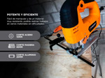 Sierra Caladora Lusqtoff 710W 3000rpm Guia Vel Variable  SCL710-8