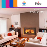Calefactor Estufa Ñuke Roble 110 Insertable 25000 Kca/h