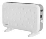 Calefactor Eléctrico  Convector Liliana Cng17 Blanco Y Gris