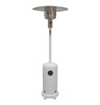 Calefactor Estufa Exterior Patio A Gas Tipo Hongo Ruedas