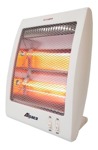 Estufa de Cuarzo Alpaca 2 Velas 800 W Corte Anti caida RH04
