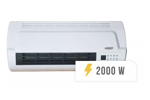 Caloventor Split BKF 2000W BF-WH3000 Timer Blanco