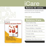 Balanza De Cocina Digital iCare Tm-801B