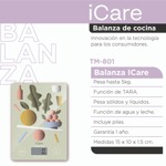 Balanza Digital de Cocina iCare TM-801 N/D