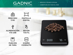 Balanza Digital Gadnic de Cocina Profesional