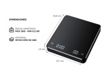 Balanza Digital Gadnic de Cocina Profesional