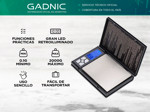 Balanza De Precision Digital  0.1g A 2kg Platina Oro Polvo