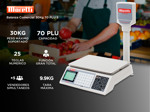 Balanza Comercial Moretti Market 30Kg 70 PLU 5 Vendedores Conexion PC / Impresor ticket