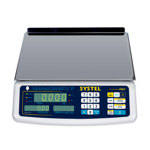 Balanza Comercial Digital Systel Clipse Con Batería 31kg 100v/240v 367 mm X 217 mm