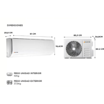 Aire Acondicionado Split ELECTRA ENTRDO53TC F/C 5300W