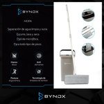 Mopa para Piso Trapeador Plana Bynox con Balde y Escurridor 5lts