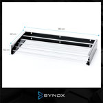 TENDER PARED PLEGABLE 800CM ACERO BYNOX