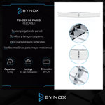 TENDER PARED PLEGABLE 800CM ACERO BYNOX