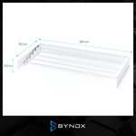 TENDER PARED PLEGABLE 100CM BLANCO BYNOX