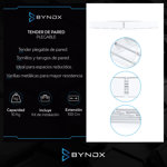 TENDER PARED PLEGABLE 100CM BLANCO BYNOX