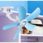 VENTILADOR CLIP PINZA 5 ASPAS