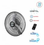Ventilador De Pared Liliana VWC2016 Orbital Remoto 20" 3 Vel