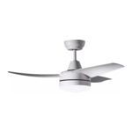 VENTILADOR DE TECHO LAFTDREN 421A 3 VELOCIDADES LED 24W BLANCO