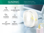 Mini Ventilador Gadnic De Escritorio Silencioso 