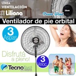 Ventilador De Pie Liliana Orbital 20 Con Repeler Vpm2016
