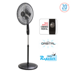 Ventilador De Pie Orbital Liliana 20