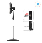 Ventilador De Pie Liliana 18 Pulgadas 75w 3 Velocidades