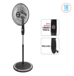 Ventilador De Pie Liliana 18 Pulgadas 75w 3 Velocidades