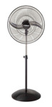 Ventilador De Pie Liliana Vp25m Negro 2 Palas 25 Diámetro