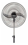 Ventilador De Pie Liliana Vp25m Negro 2 Palas 25 Diámetro