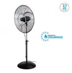 Ventilador De Pie Industrial Liliana 32" 3 Vel 280w VPI32CB