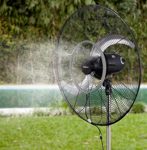 Ventilador De Pie Industrial Liliana 32" 3 Vel 280w VPI32CB