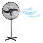 Ventilador Industrial De Pie 30 Pulgadas 190w 2 Aspas