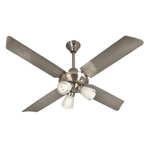 Ventilador de techo VT SEVERBON ACERO INOXIDABLE C/ LUZ