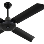 Ventilador de techo Severbon palas de acero VTA 420 NEGRO MICROTEXTURADO 5 velocidades