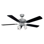 Ventilador De Techo Liliana Con Luz Vthm415 5 Vel 1.20mt 80w
