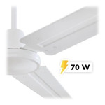 Ventilador De Techo De 48´de Diametro Alpaca Color Blanco